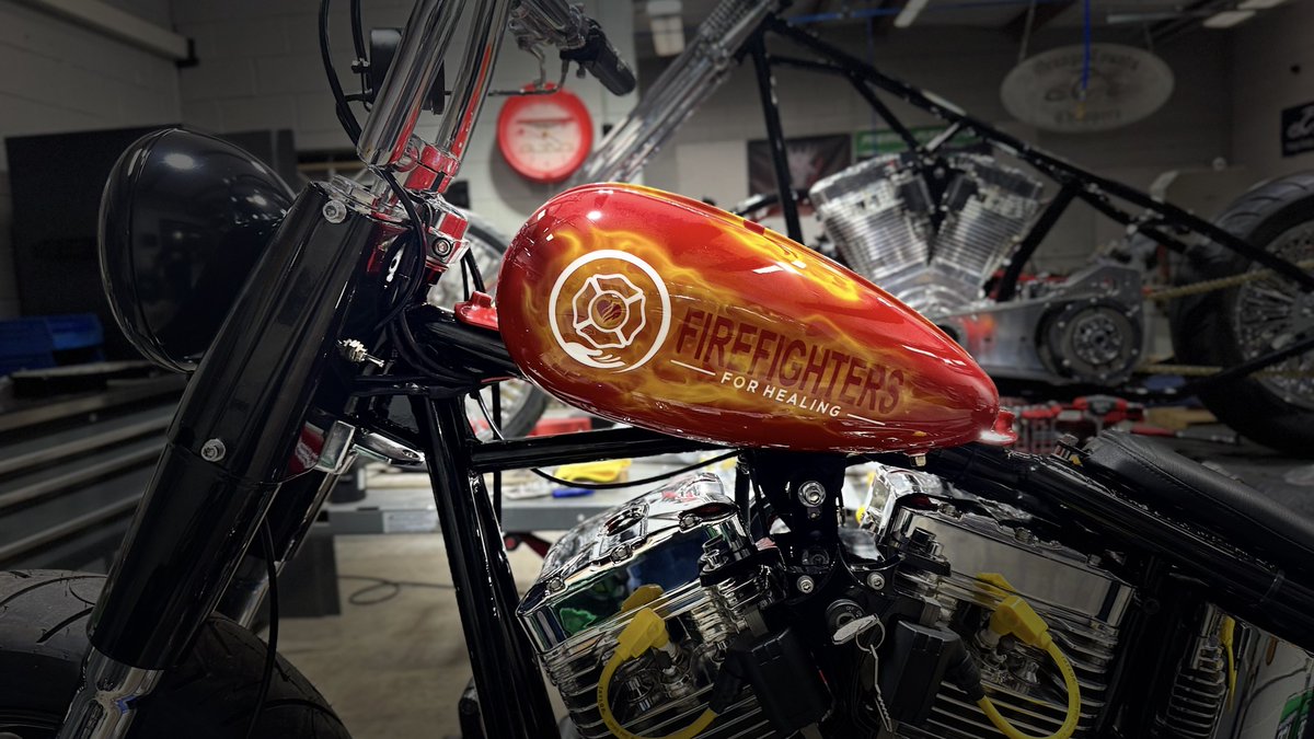 paulteutulsr's tweet photo. Firefighters For Healing &amp; OCC Collaboration!

American Dream TV spot highlighting the unique and amazing collaboration with FF4H and OCC to build a one-of-a-kind bike to help us spread brand awareness and push our mission forward!

WATCH THIS - https://t.co/YG2Byt9FNK https://t.co/0L9KVOxR8W