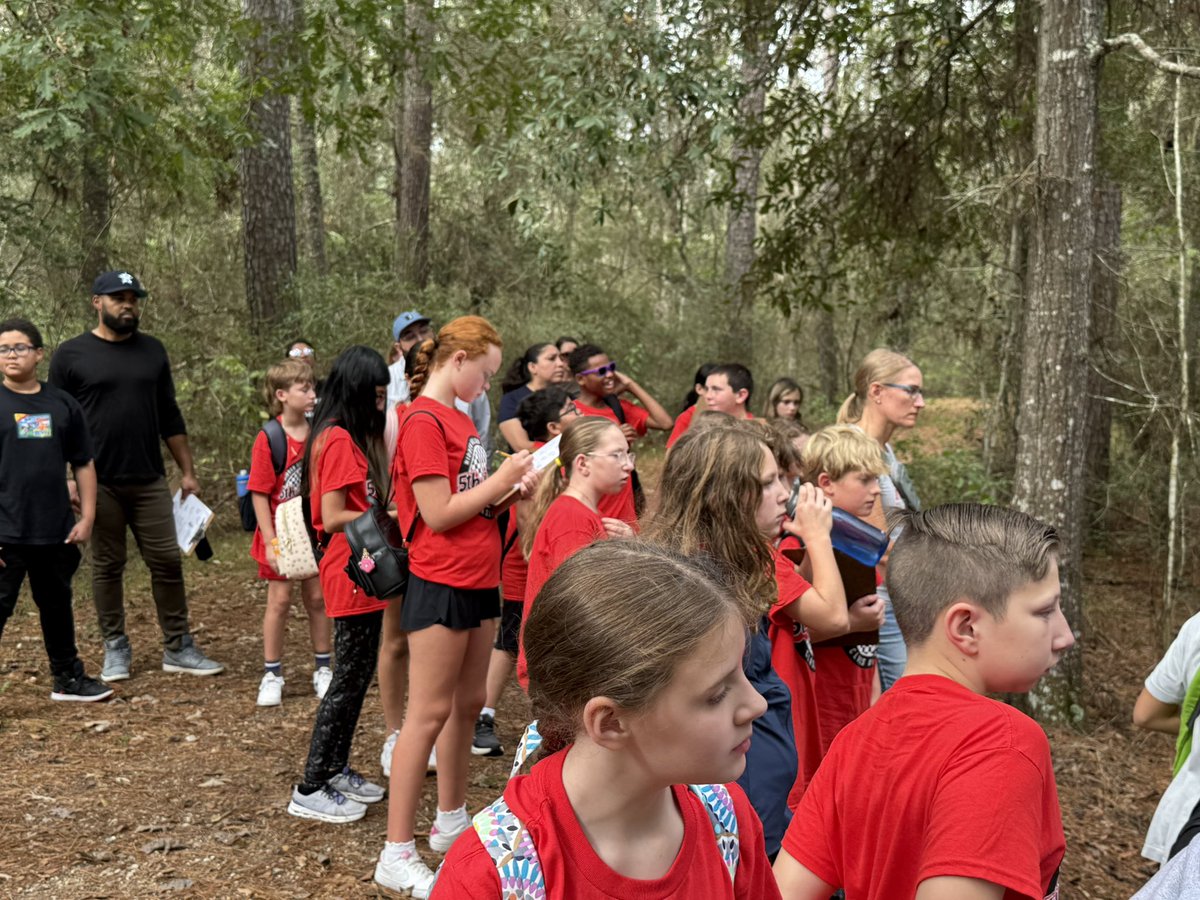 HHE 5th- grade had a wonderful day at West Lake Houston Wildnerness Park. The nature hike for food webs was amazing! My group was the best!❤️
Thank you to the staff for making our day great.
<a href="/HumbleISD_HHE/">Hidden Hollow Elementary</a>