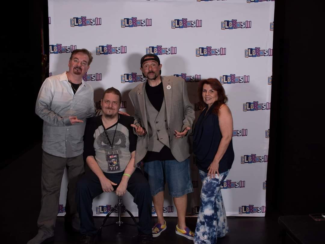 madrox1737's tweet photo. I just found out that we lost a great friend this week. Greg was witty, kind, intelligent, and fun to be around. The last trip we took was taking him to see @ThatKevinSmith, something he always wanted to do, I wish we could have done more. Hug your friends kids, ya never know. https://t.co/i4OaXTGdB9