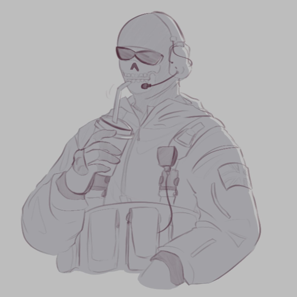 Alty_Em's tweet photo. Simon, you've got something on your face...

#cod #ghost #2009ghost https://t.co/crwbTpGipz