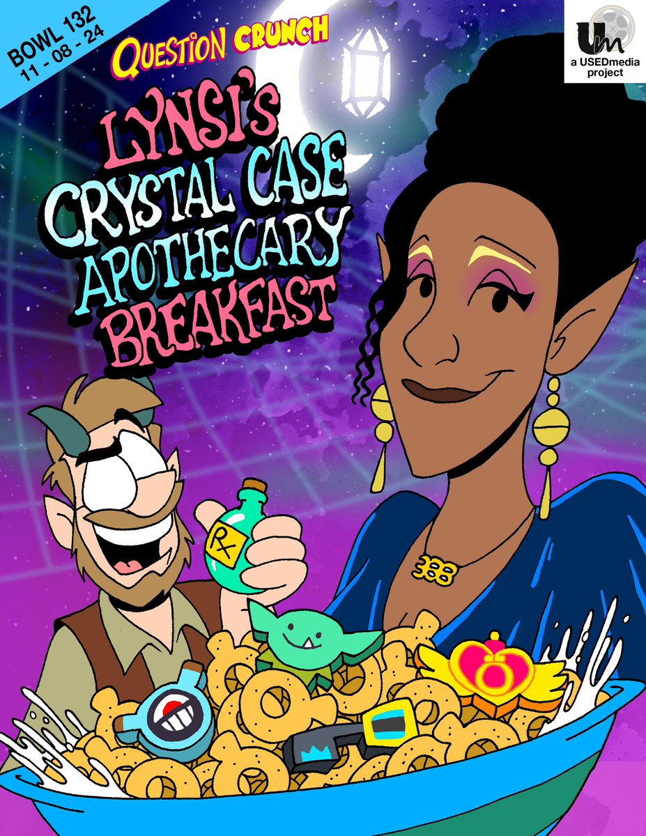 QuestionCrunch's tweet photo. A new bowl has been served!

https://t.co/SDeB0DjlEL

#questioncrunchpodcast #podcast #crystalcaseapothecary https://t.co/rLSJLGxAgR