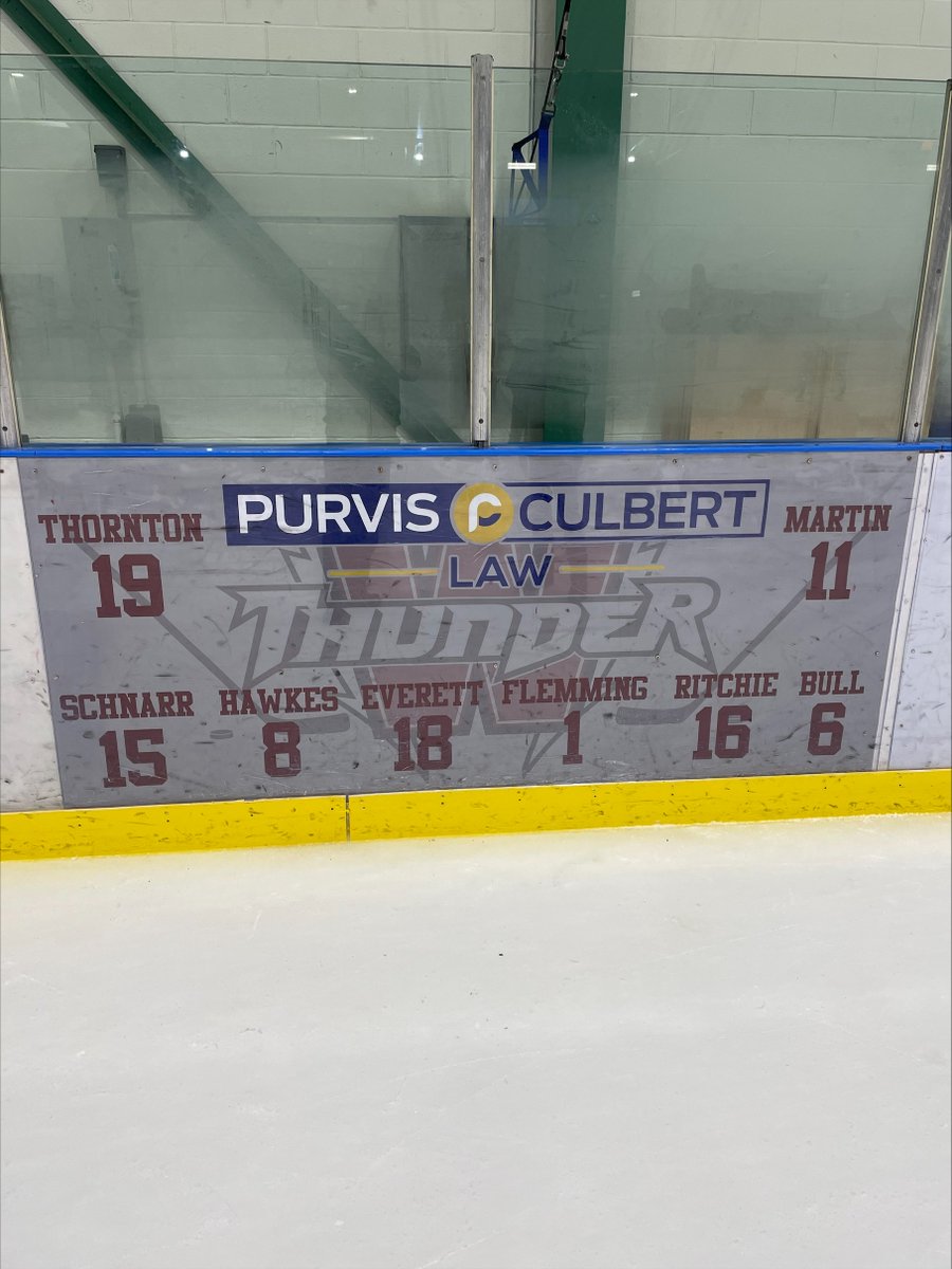 PurvisCulbert's tweet image. Purvis Culbert Law is excited to support our local high school hockey team, the Woodstock Thunder! Wishing all the players a fantastic season—let's bring home some wins! 💪🥅

#PurvisCulbertLaw #WoodstockThunder #CommunityProud