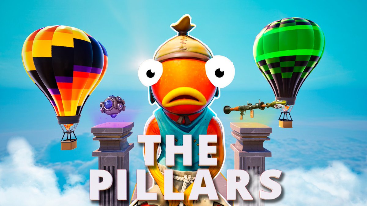 🆕️Tenemos nuevo mapa de Fortnite: 
⭐️The pillars ⭐️
Código:
9344-1721-1974