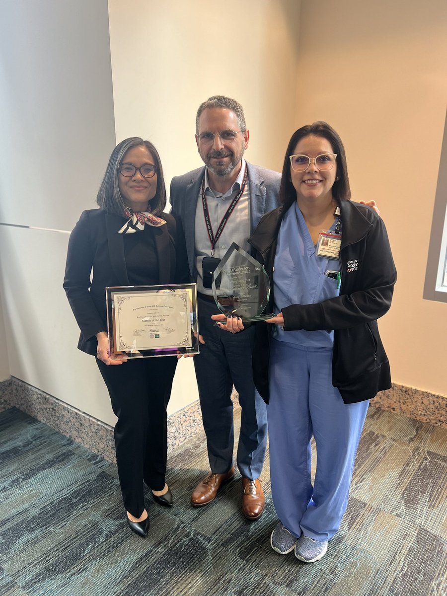 Melissa Arvide (@arvidepa) on Twitter photo Early celebration of APRN week!!! Congratulations to Rae for mentor of the year and <a href="/MorganBruno18/">Morgan Bruno</a> for winning the Loretta Ford MDACC award!!! Honoring an outstanding APRN who has made a unique contribution to <a href="/MDAndersonNews/">MD Anderson Cancer Center</a>!!! So proud of y’all!!! Early celebration of APRN week!!! Congratulations to Rae for mentor of the year and <a href="/MorganBruno18/">Morgan Bruno</a> for winning the Loretta Ford MDACC award!!! Honoring an outstanding APRN who has made a unique contribution to <a href="/MDAndersonNews/">MD Anderson Cancer Center</a>!!! So proud of y’all!!!