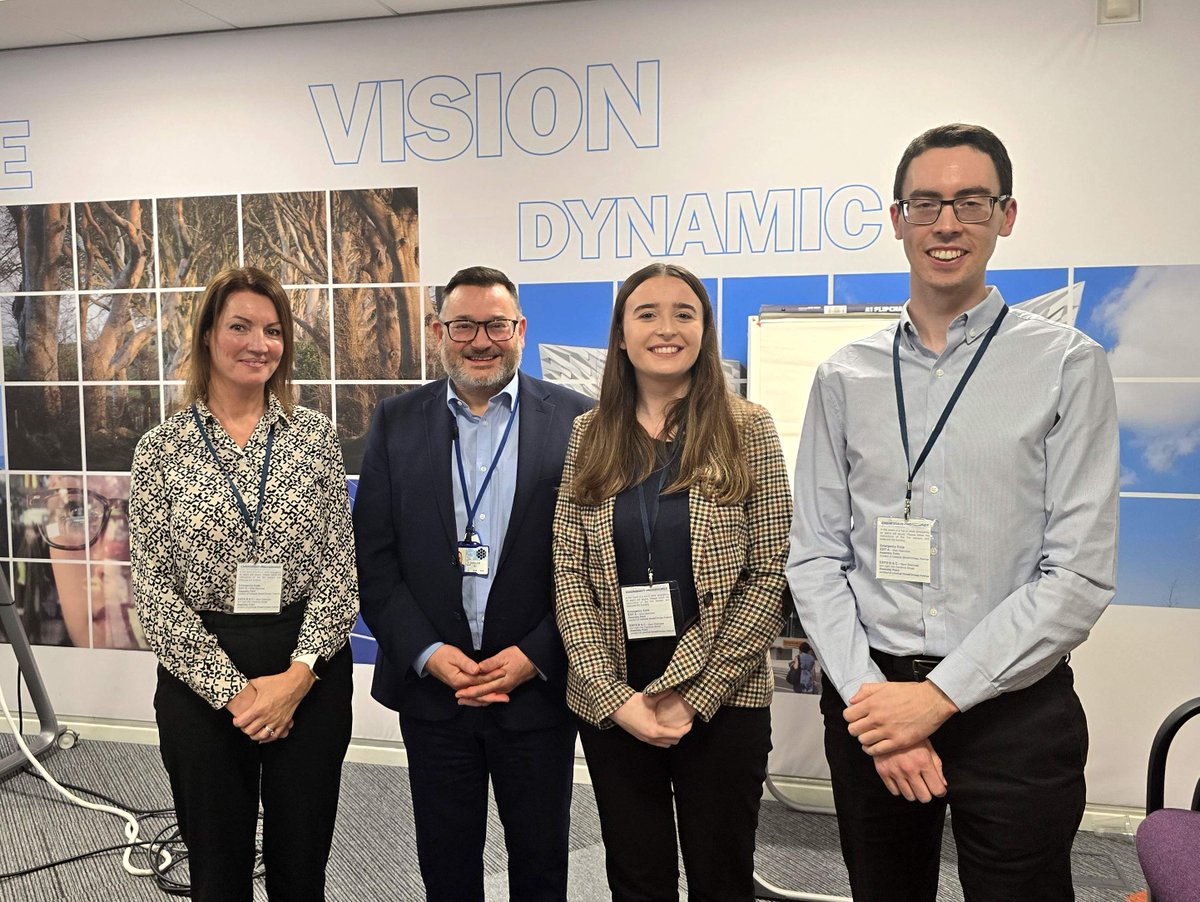 DJordan_Econ's tweet photo. Very pleased this week to contribute to a joint @Economy_NI seminar on management &amp; leadership practices in NI businesses, presenting with @ruthanned880 on our management booklet for @TPIProductivity, &amp; hear about the work of @Karenbonner88 @mcc_gill &amp; Afnan Arique
@UlsterUniEPC https://t.co/rm3AIpslu0