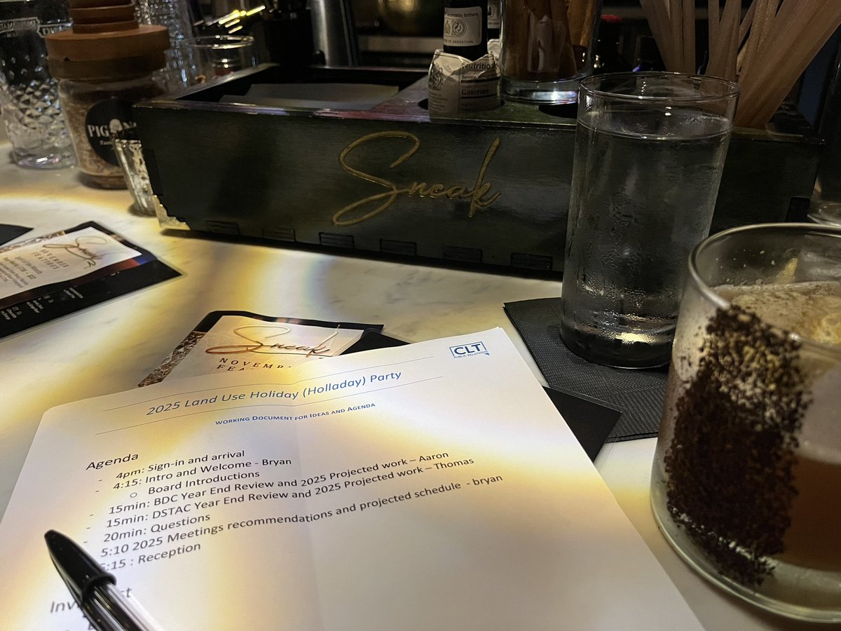 Talking land use and building regulations is an easier task with a cocktail.