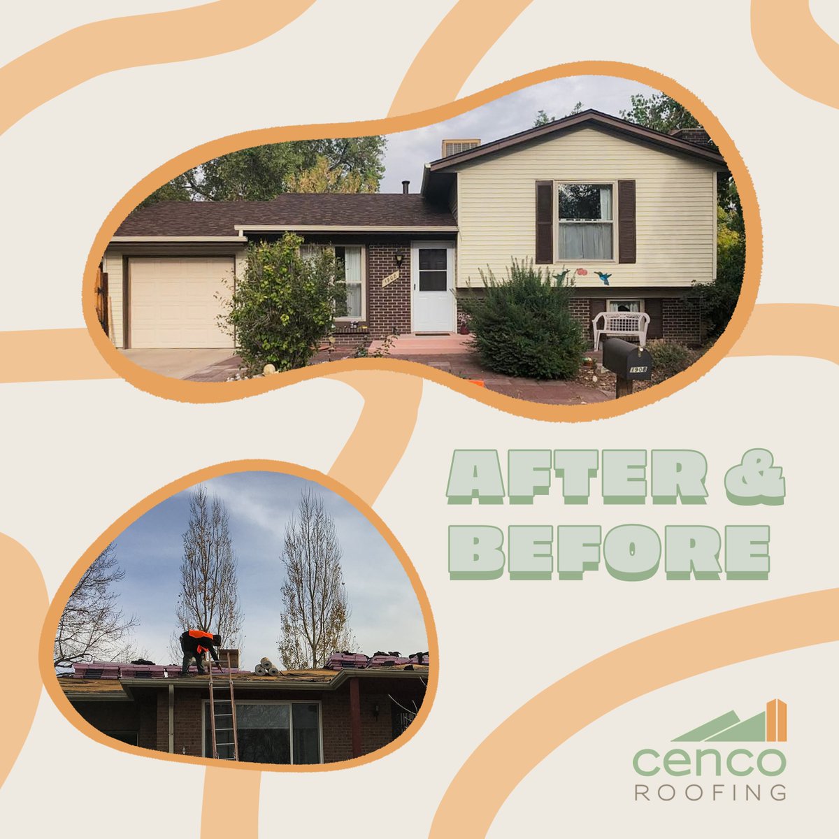 cencoroofing's tweet image. This week we wanted to show everyone these transformation photos from a roof replacement in Superior, CO!

#progressphoto #localroofers #roofing #transformation