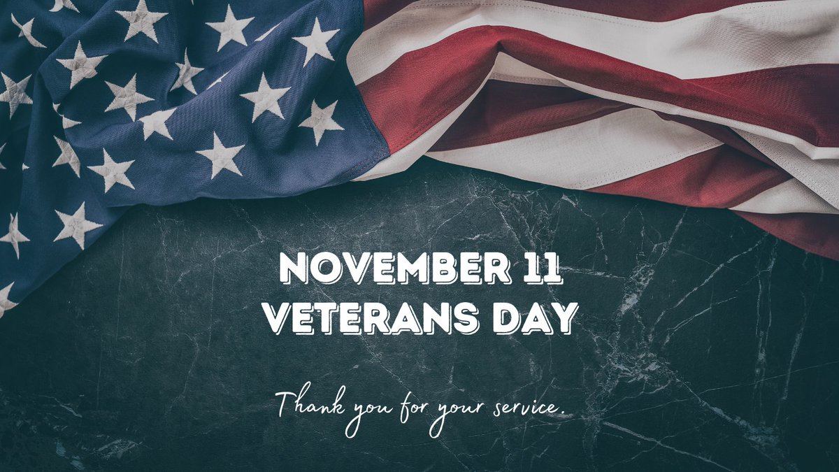 Our office will be closed on Monday, November 11 as we observe Veterans Day. We will be back at 8 am on Tuesday morning. We hope you all have a restful long weekend.