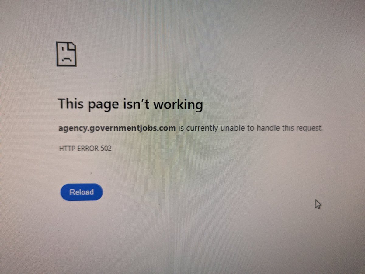 bettervideo's tweet photo. @NEOGOV Looks like your https://t.co/gua4uHNW6A RSS feed is down. You got somebody working on that? 🤔🙂 https://t.co/gs4aHy52X2