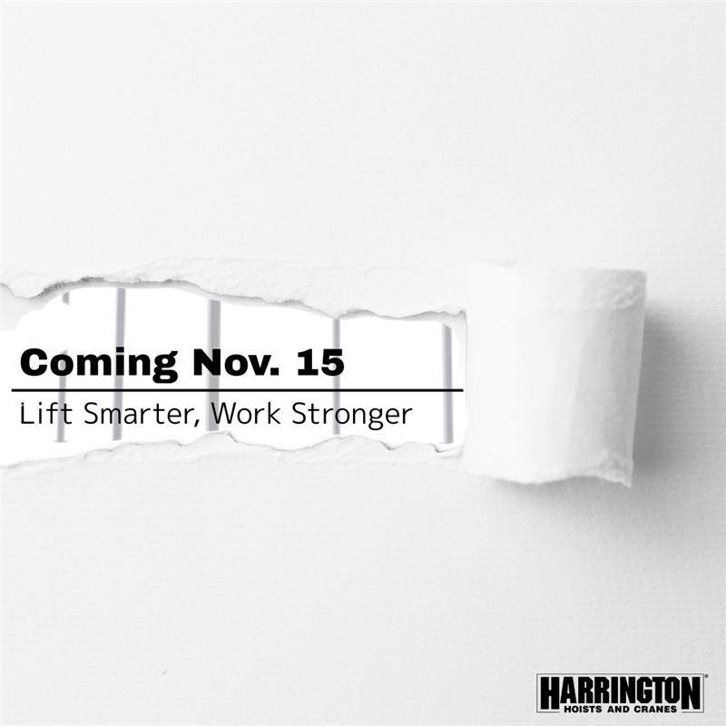 HarringtonHoist's tweet image. Some BIG things are coming….  
 
Get ready for more solutions in lifting power, flexibility, and efficiency. Stay tuned….. 
 
#NewProduct #EfficiencyRedefined