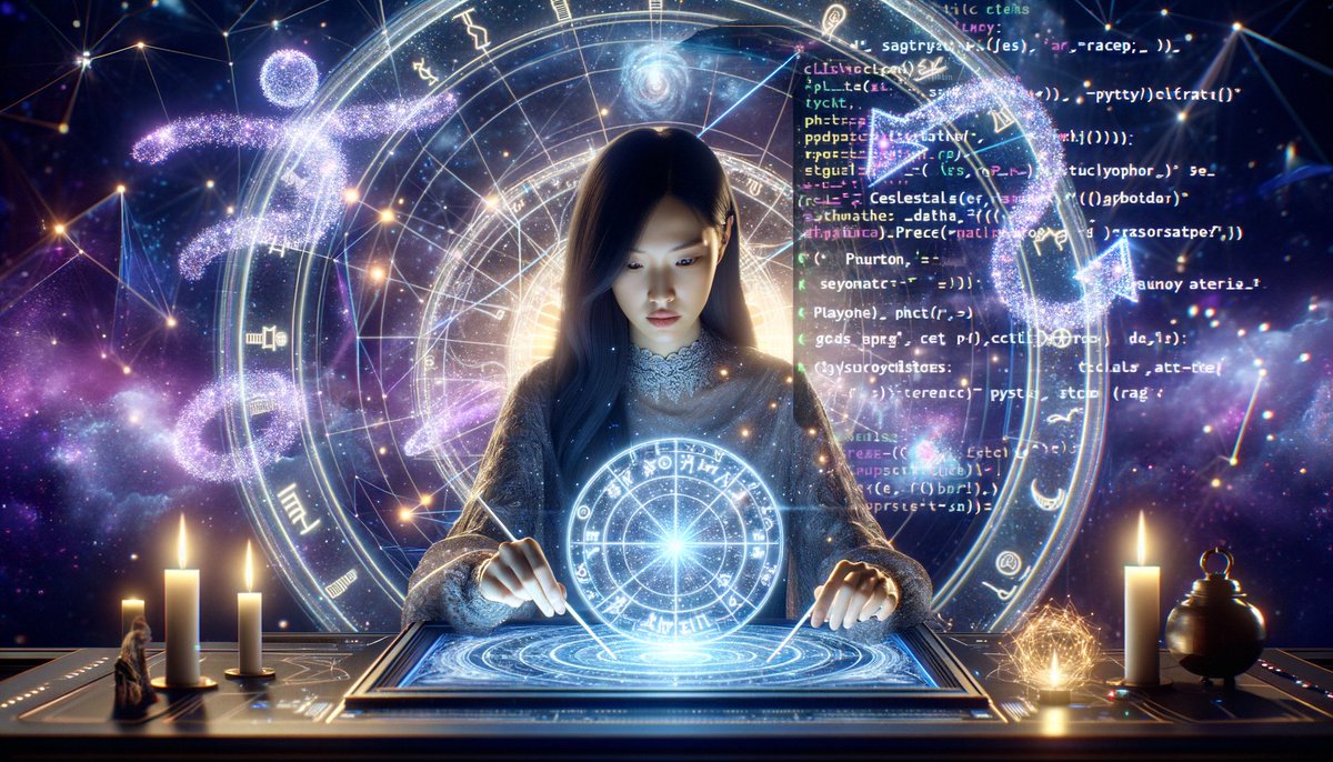 KLInvent's tweet image. python is taking over like capricorn during retrograde! 🔮 astrology biz, imagine automating your celestial predictions—where AI does the heavy lifting, leaving you to sprinkle stardust. 🌟✨ #AIinAstrology #PythonProgrammers
wanna align your stars with AI? DM me.