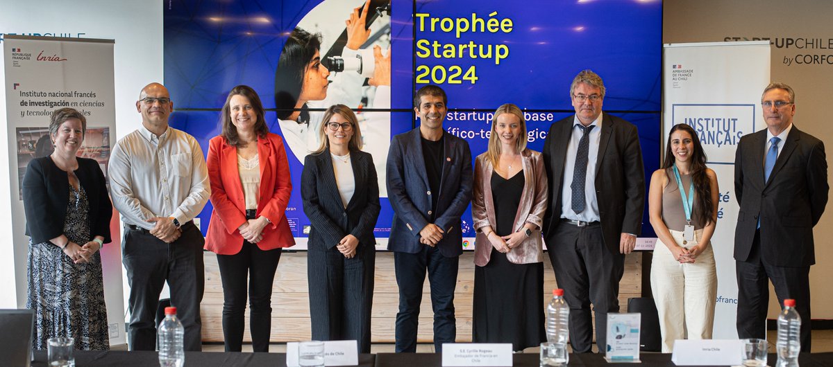 🎉 ES OFICIAL, te presentamos a los ganadores de la edición #TrophéeStartup2024 🏆 , el programa de hashtag#softlanding hacia Francia 🇫🇷 y Europa 🇪🇺 para startups chilenas 🇨🇱 

¡Felicitamos a las startups Qisa3D y Theodora AI por esta nueva etapa 🇫🇷 !