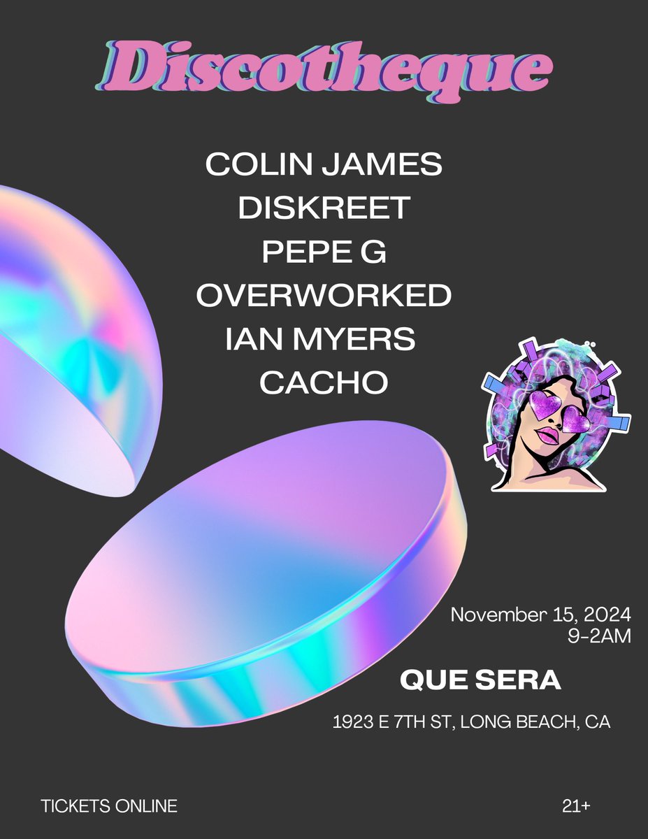Next Friday! We back in the LBC!! Ticket link in bio!!