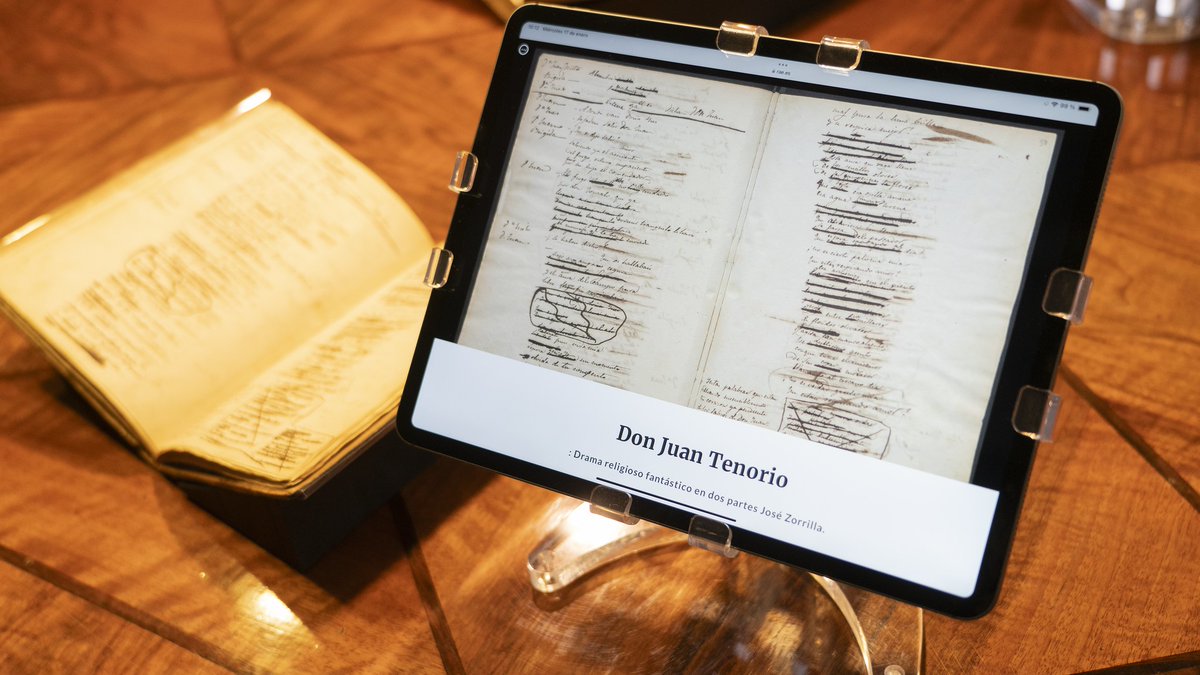 RAEinforma's tweet photo. La Biblioteca Digital de la RAE ha abierto sus puertas. La Academia presenta la digitalización de sus fondos, que permite el acceso gratuito en línea a más de 4800 obras, gracias al mecenazgo de la Fundación María Cristina Masaveu Peterson. Consúltelas: https://t.co/ROvVKupIQP. https://t.co/4cOND2otL9