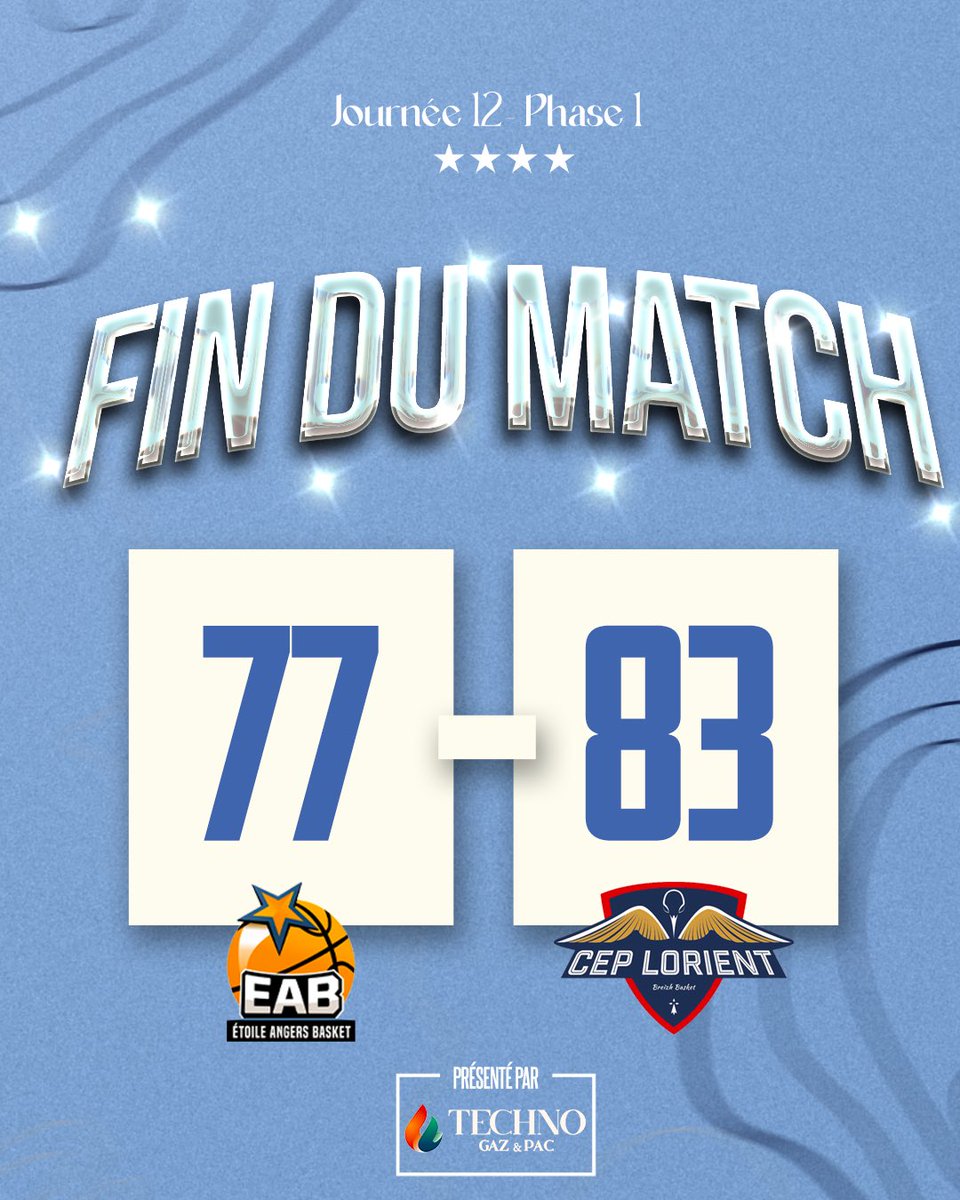 😔 L’EAB flanche en fin de match et laisse filer la victoire…

#GagnonsEnsemble ⭐️