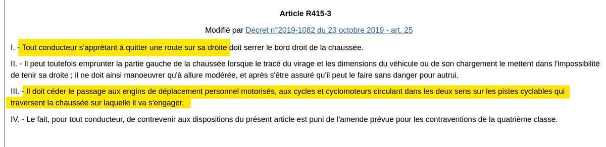 RzhBuan's tweet photo. @plykite @Fabien_Bagnon Raté. Tout comme le journaliste, vous serez incapable de citer l'article du code de la route qui l'interdit… puisqu'il n'existe pas.
Si la traversée d'1 piste cyclable se fait sur un passage piéton, on roule dessus, point.
Mais surtout IL ROULE SUR LA PISTE ! #LeCodePourLesNuls https://t.co/FsmX9b7iiW
