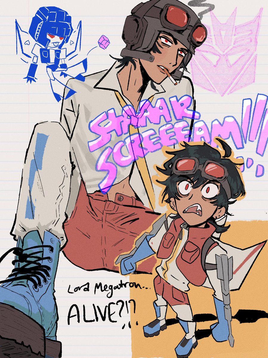 rowdymice's tweet photo. clap if you think he should suffer 🧨 #starscream #transformers https://t.co/XLZRJV4ePJ