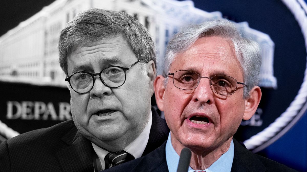 asclepiasyriaca's tweet photo. Merrick Garland is just as lawless as Bill Barr.

As the nation's top law enforcement officials, they BOTH obstructed justice to ensure that Donald Trump and his Republican accomplices would never be held accountable for their crimes. https://t.co/s5FIDmXx0M