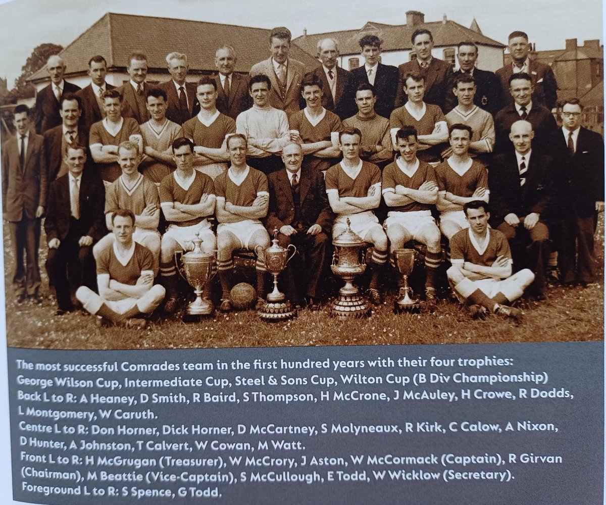 Ballyclare Comrades History tweet media
