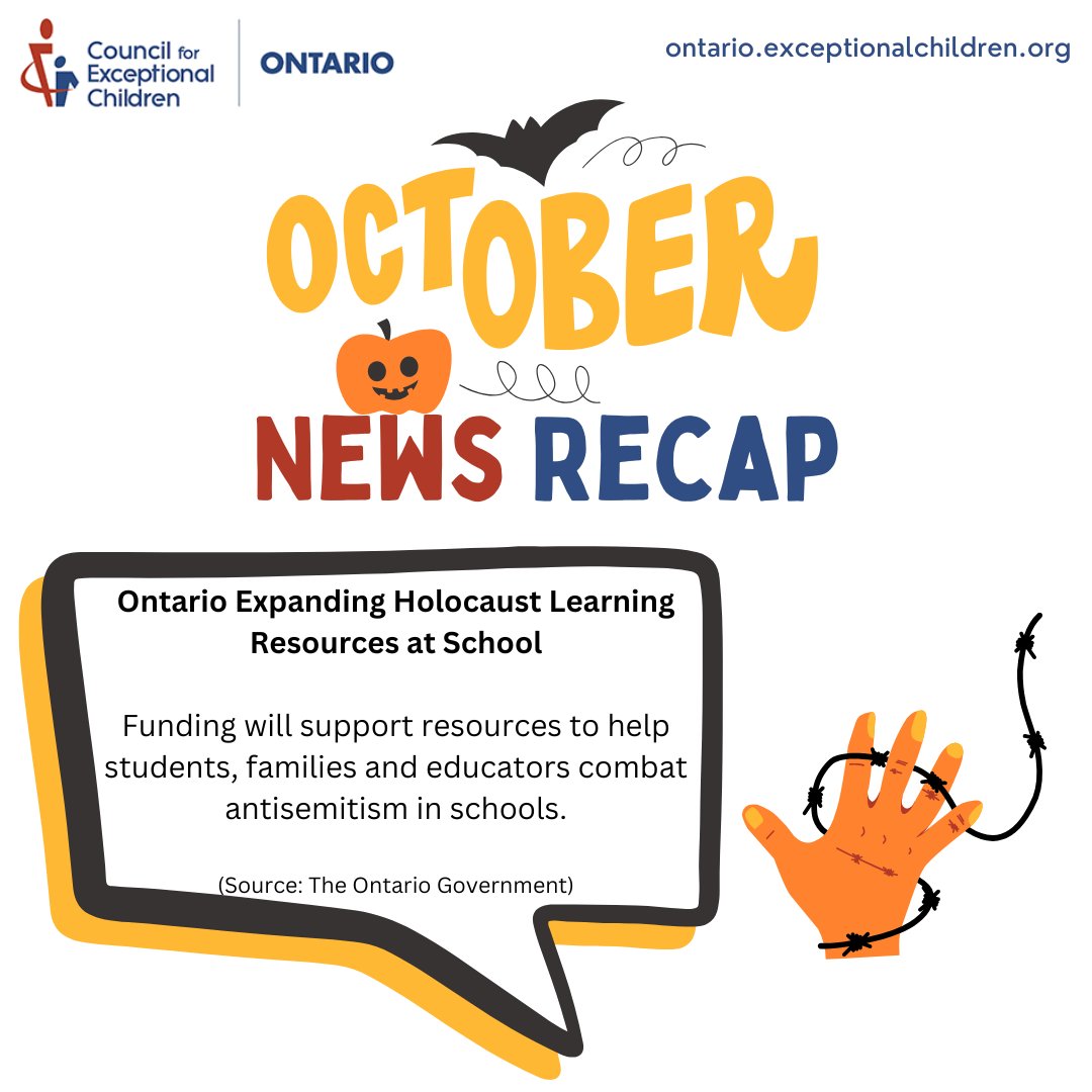 Ontario Council for Exceptional Children (CEC) tweet media