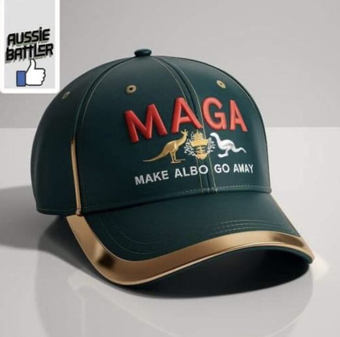 MAGA ‘Make Albo Go Away’

‘Make Australia Great Again’