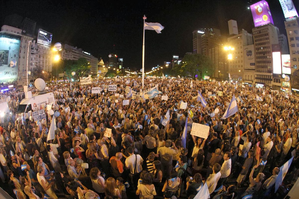 CarlosMaizOK's tweet photo. Hace 12 años estábamos en el histórico cacelorazo del 8n, en contra la corrupción y las medidas de gobierno de Cristina Fernández de Kirchner. https://t.co/2QA7LNn6sg