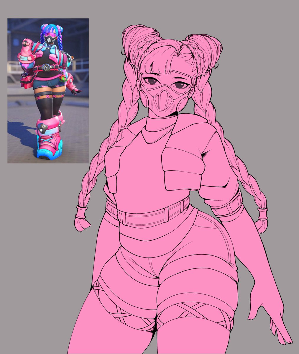 neon streets mei #Overwatch2