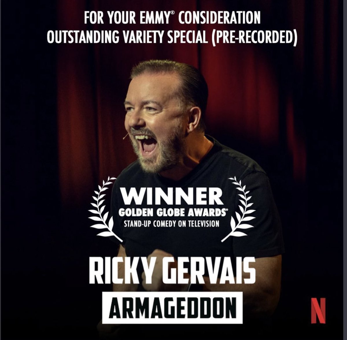 Ricky Gervais tweet media