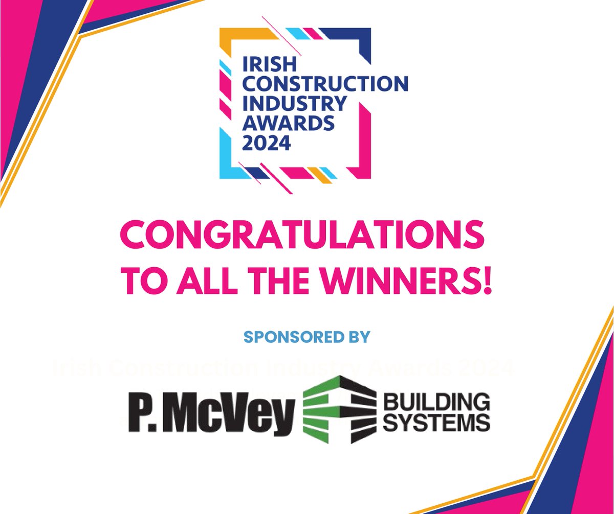 Irish Construction Industry Awards (@iciawards) on Twitter photo The team at <a href="/pmcveymobiles/">P McVey Building Systems</a> extends their heartfelt congratulations to all the winners of Irish Construction Industry Awards 2024! Here’s to continued success and groundbreaking achievements! 🏆🎉
#IrishConstructionAwards #ICIAwards The team at <a href="/pmcveymobiles/">P McVey Building Systems</a> extends their heartfelt congratulations to all the winners of Irish Construction Industry Awards 2024! Here’s to continued success and groundbreaking achievements! 🏆🎉
#IrishConstructionAwards #ICIAwards