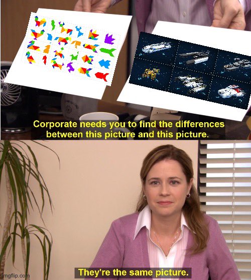 starshipwright's tweet photo. #starfield ship building is just
#tangrams with extra steps.
↓
Change my mind https://t.co/kAcu4oNrMZ