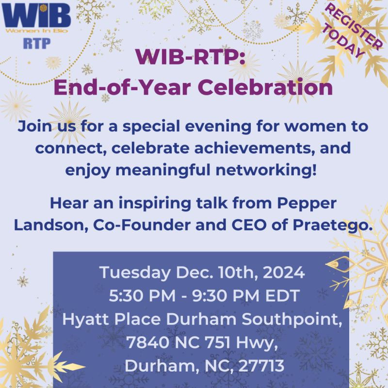 Women In Bio - RTP Chapter tweet media