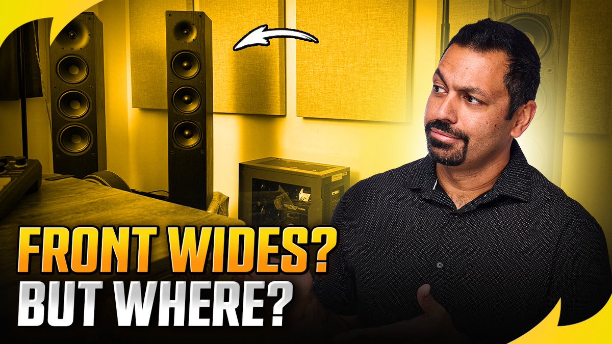 Front Wide Speakers in a Dolby Atmos Setup? Where should you place them? That's the question I answer in this video.  Check it out and see where the Dolby Atmos renderer places these speakers -  youtu.be/KcN2XSZ5zqs?si… <a href="/Dolby/">Dolby</a> #dolbyatmos #HomeTheater