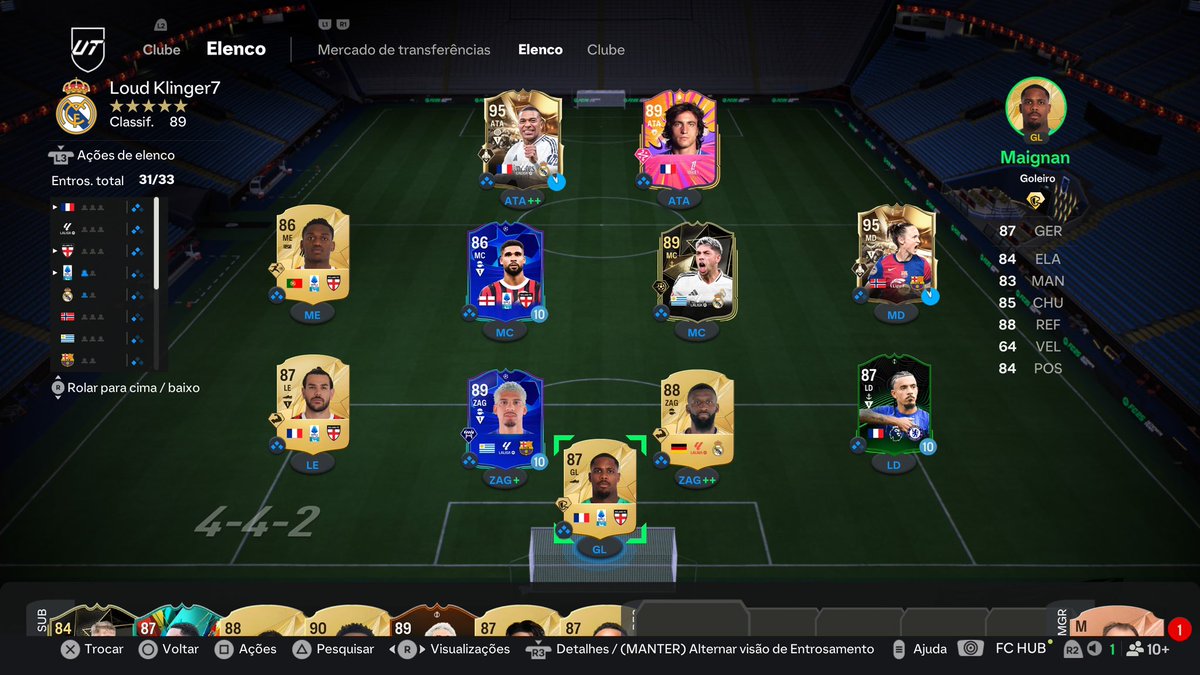 FC Pro 25 November Cup Ladder - Latam South - Day 4

twitch.tv/loud_klinger