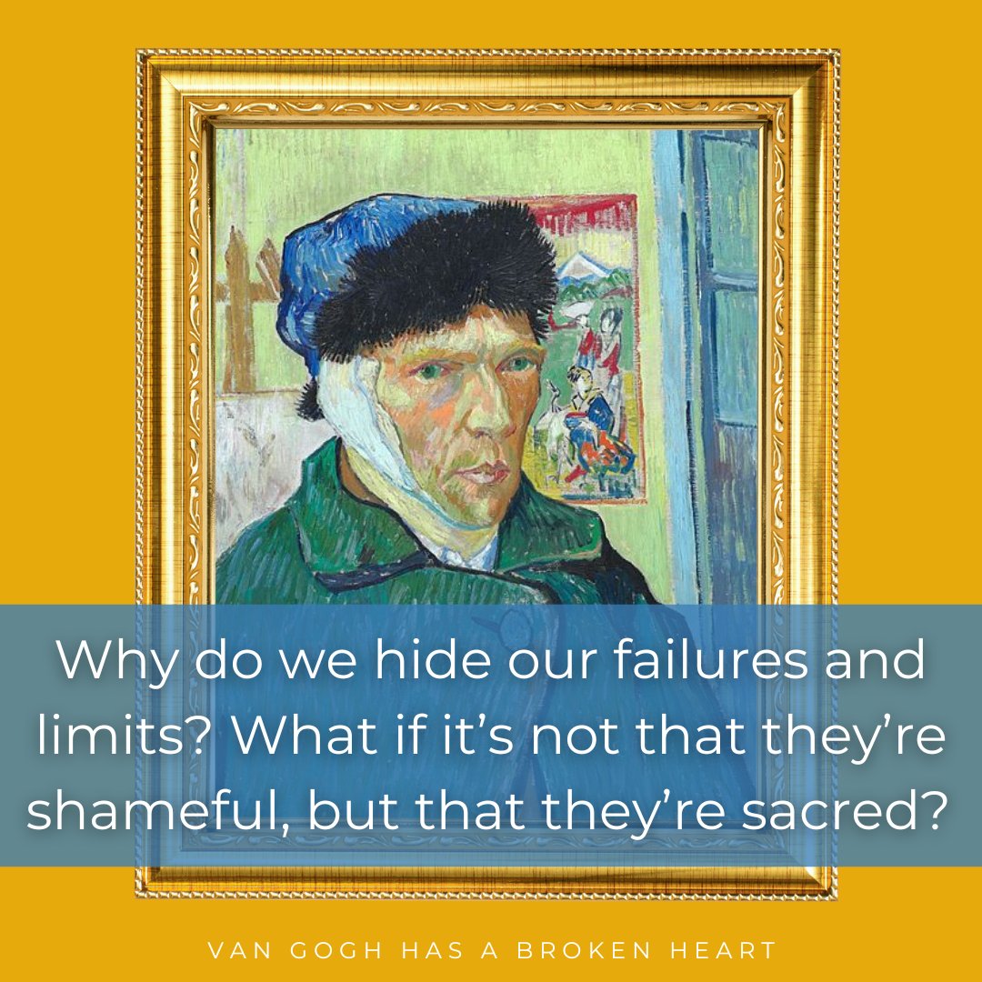 Vincent van Gogh didn’t remember much about the night he cut off his ear, though it is one of the most common things we associate with his name today. Many are more aware of his madness than his art. Be gentle. This is a hard world.

Read more: VanGoghHasaBrokenHeart.com.