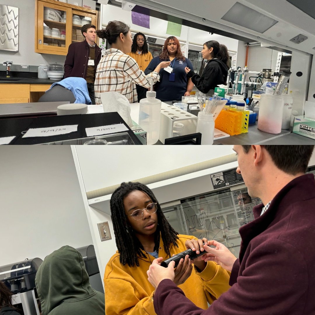 Northwestern BMG and SQE (@nu_bmg_sqe) on Twitter photo The SQE Inspire Program thanks Dr. Ryan Truby <a href="/rltruby/">Ryan Truby</a> & his Robotic Matter Lab members for helping host students from Trinity High School for an exciting day meeting the scientists & seeing first hand the amazing robotic & material science research that they are doing! <a href="/TrubyLab/">Robotic Matter Lab</a> The SQE Inspire Program thanks Dr. Ryan Truby <a href="/rltruby/">Ryan Truby</a> & his Robotic Matter Lab members for helping host students from Trinity High School for an exciting day meeting the scientists & seeing first hand the amazing robotic & material science research that they are doing! <a href="/TrubyLab/">Robotic Matter Lab</a>