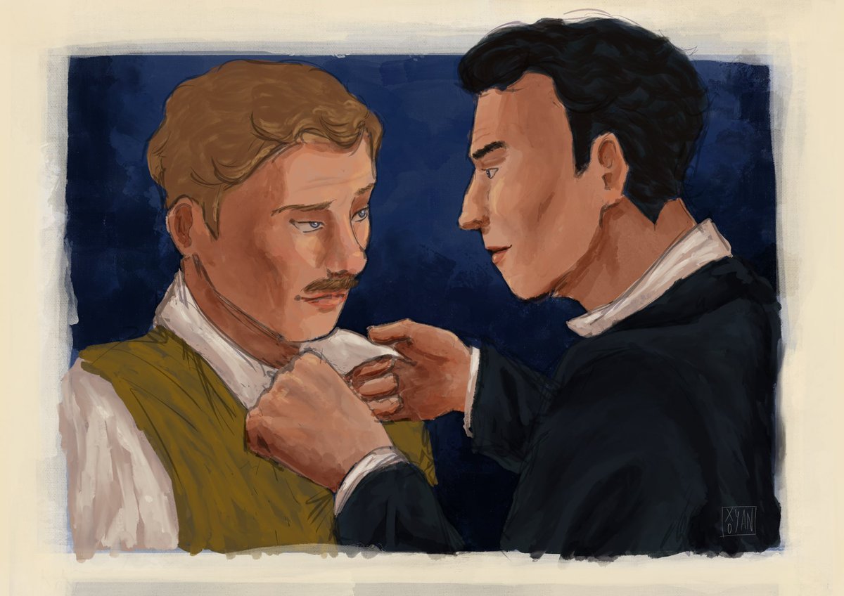 yakovlefou's tweet photo. Forgot I had finished this but idk here you go #Sherlock #johnlock https://t.co/ssELqBzv8M