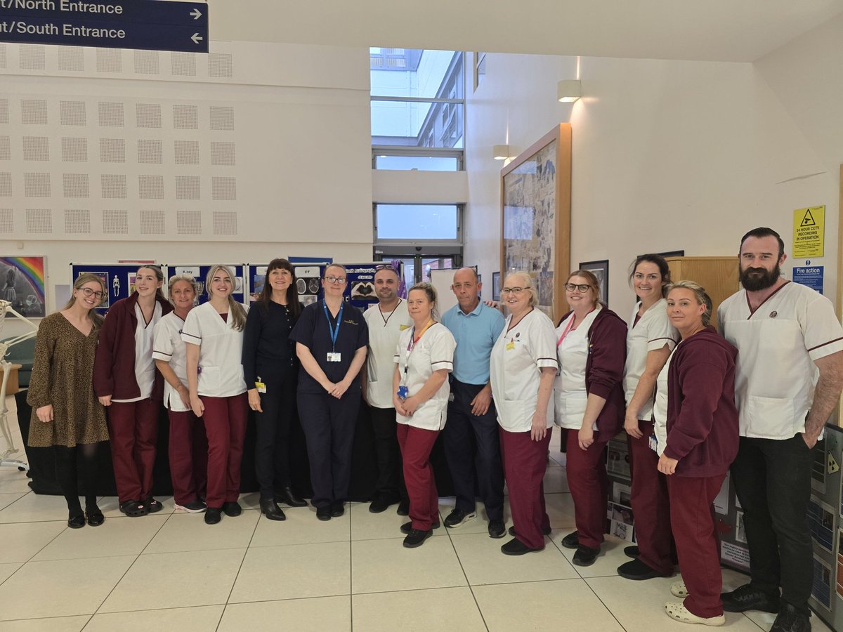 laithhasan's tweet photo. Wow what a day that was, thank you to all who stopped by to celebrate the World Radiography Day with us today and a massive well done for the Diagnostic Radiographers for winning 'The Radiology Walk-off Challenge 2024' 🥳🏆🥳🏆#WRD2024 https://t.co/4r7hu3pqQp