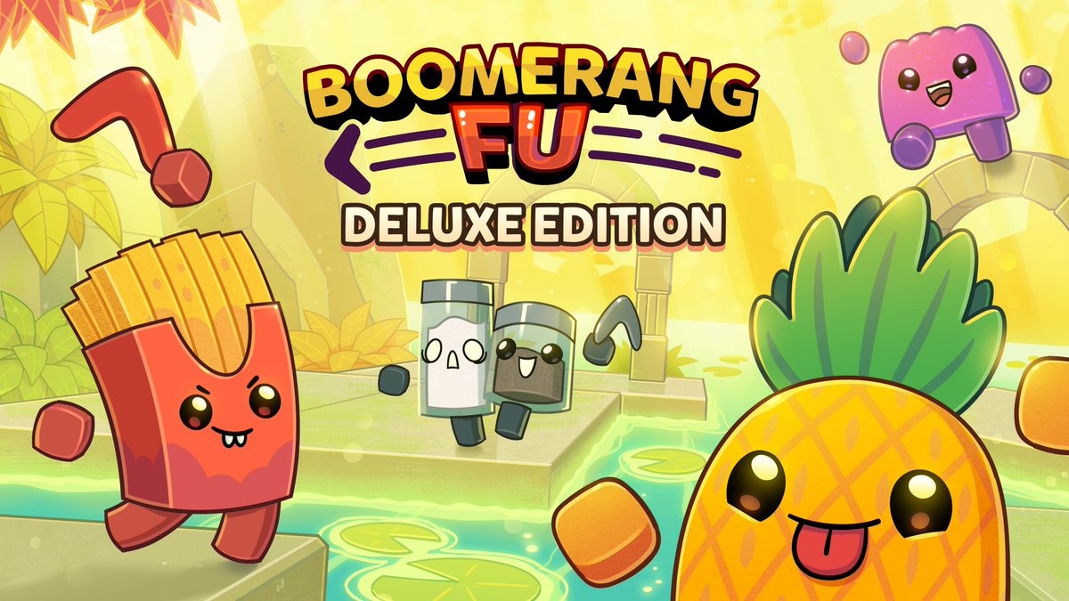 Boomerang Fu - Deluxe Edition is out now!

This bundle includes Boomerang Fu and all our mouth-watering DLC for 13% off. 🤤