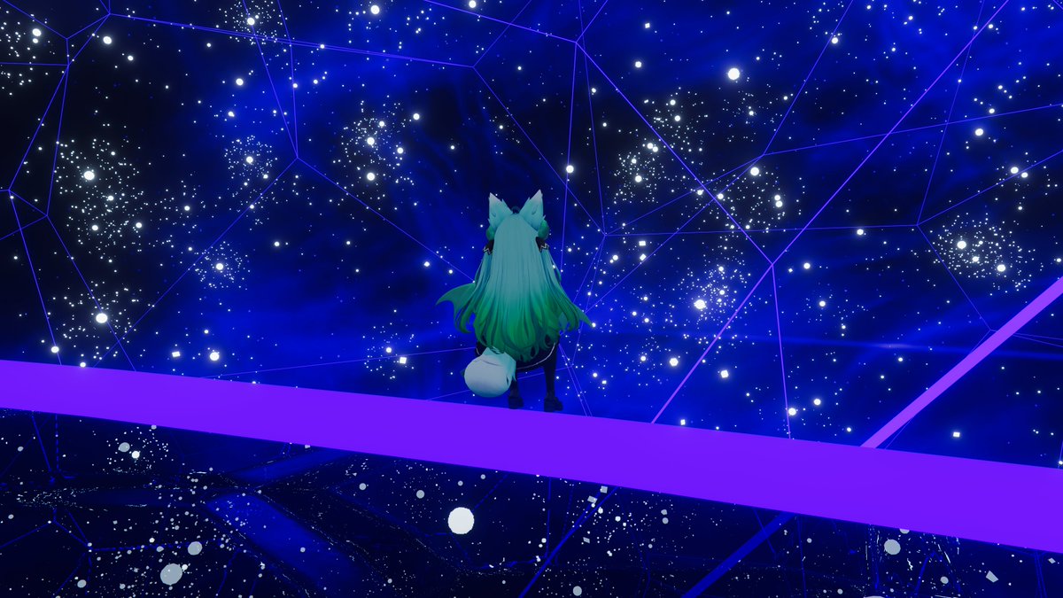 Vyoishere's tweet photo. I love albums where the closing song always leaves me like 
*man*
#vrchat #VRChatPhotos #Airi3D https://t.co/RhA0EzSr41