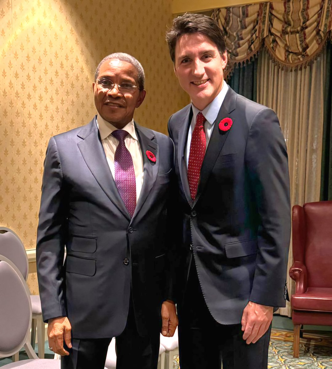 Jakaya Kikwete (@jmkikwete) on Twitter photo With good nutrition and access to quality education, we can build a better future for our children.
It was an honour to meet Rt. Hon. <a href="/JustinTrudeau/">Justin Trudeau</a> with <a href="/NutritionIntl/">Nutrition International</a> to discuss Canada’s leadership in education and nutrition. I was inspired by his vision on the need to work With good nutrition and access to quality education, we can build a better future for our children.
It was an honour to meet Rt. Hon. <a href="/JustinTrudeau/">Justin Trudeau</a> with <a href="/NutritionIntl/">Nutrition International</a> to discuss Canada’s leadership in education and nutrition. I was inspired by his vision on the need to work