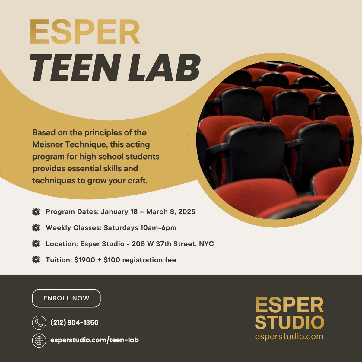 William Esper Studio tweet media