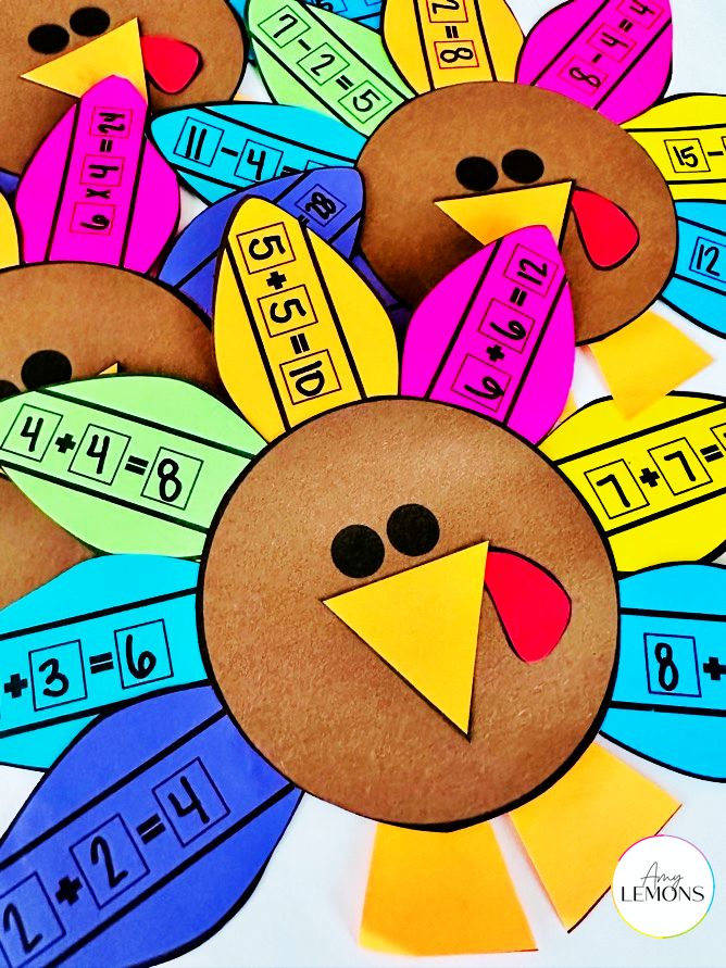 msamylemons's tweet image. Ready to Gobble up some fun? Math meets Turkey 🤝 with this Thanksgiving math craft for addition, subtraction, multiplication, and division. You choose!

BTW: Grab it while it's half off for just $1.50! The sale ends tomorrow. --&amp;gt; bit.ly/turkeyfactmath

#TurkeyCraft #MathFun