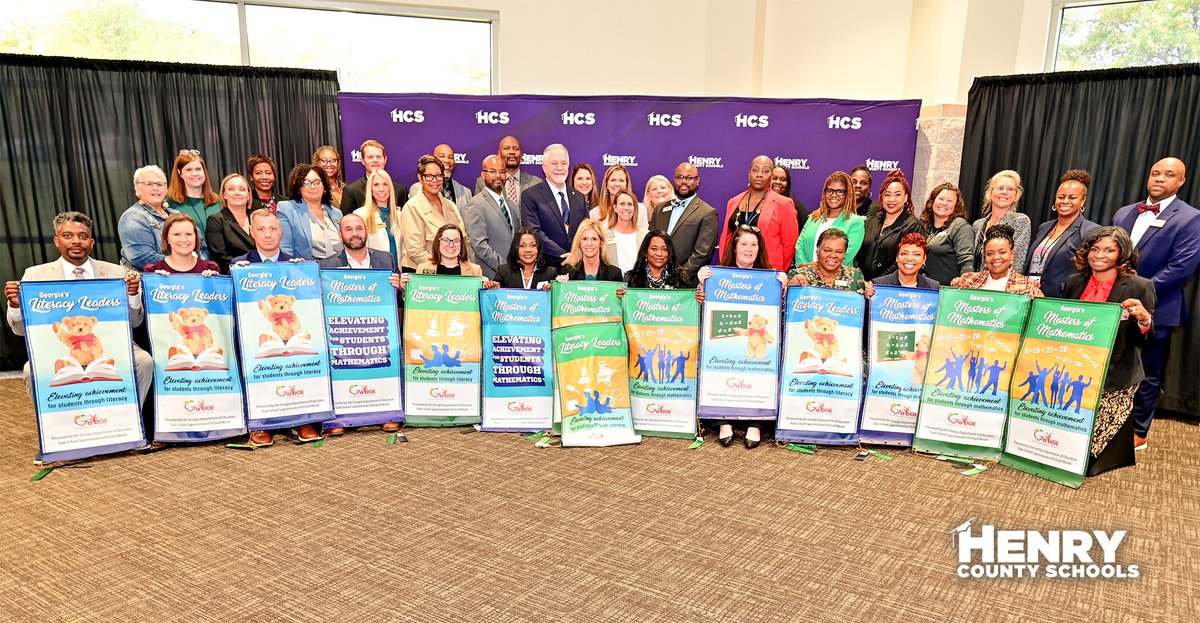 Henry County Schools (@henrycountyboe) on Twitter photo State School Superintendent Richard Woods visited HCS today to recognize 14 district principals whose schools were named <a href="/georgiadeptofed/">Georgia Department of Education</a> 2023-2024 Literacy and Math Leaders. <a href="/SuptWoods/">Richard Woods</a> presented the principals with banners in acknowledgment of their noteworthy growth and State School Superintendent Richard Woods visited HCS today to recognize 14 district principals whose schools were named <a href="/georgiadeptofed/">Georgia Department of Education</a> 2023-2024 Literacy and Math Leaders. <a href="/SuptWoods/">Richard Woods</a> presented the principals with banners in acknowledgment of their noteworthy growth and