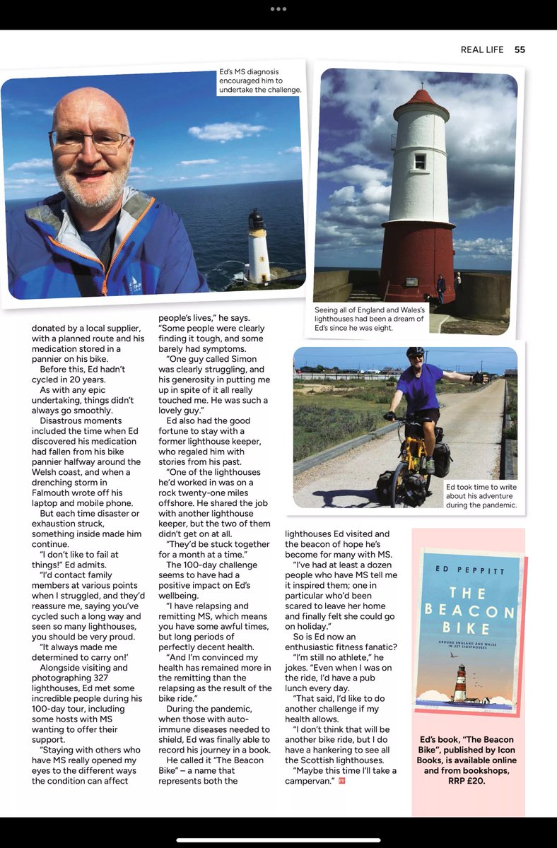 Agency author Ed Peppitt in People’s Friend magazine.