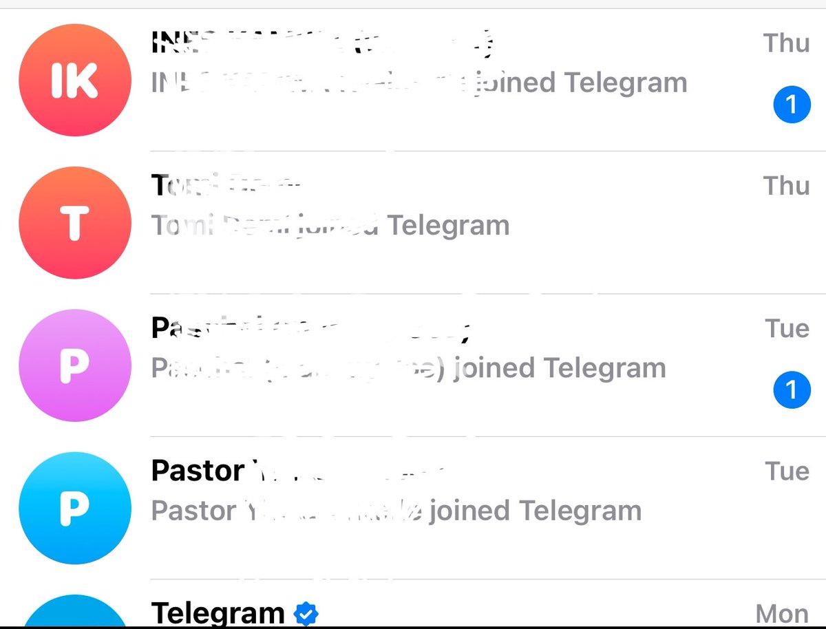 engrtosyne's tweet photo. Lots of new comers on Telegram this past week including my pastor.

What really happened? Did telegram adopt a new marketing approach? https://t.co/Kri8YCgptu