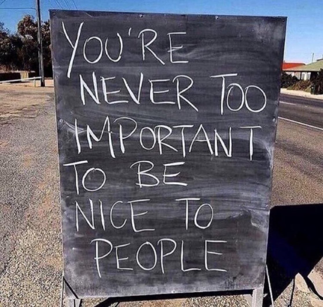 No matter how successful you are, do not take yourself too seriously.

Stay humble, kind and self-aware. You will be happier and more remembered.