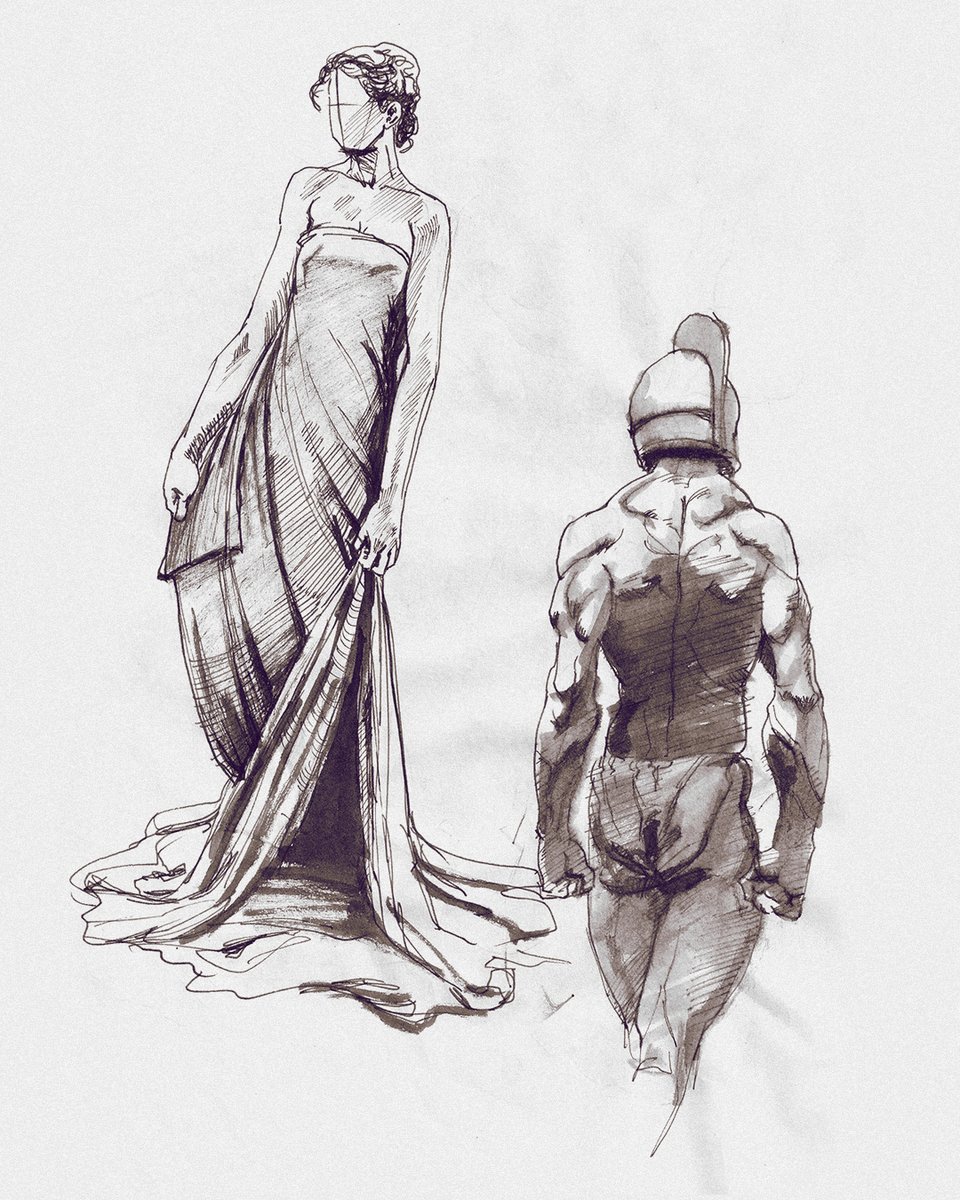 lugime_'s tweet photo. Mais uma sequenciazinha de caneta e grafite feito na semana.

#graphitesketch #fountainpen #sketch #anatomydrawing #figuredrawing #warriors #gesture #pencils https://t.co/LGcpyfJPcM