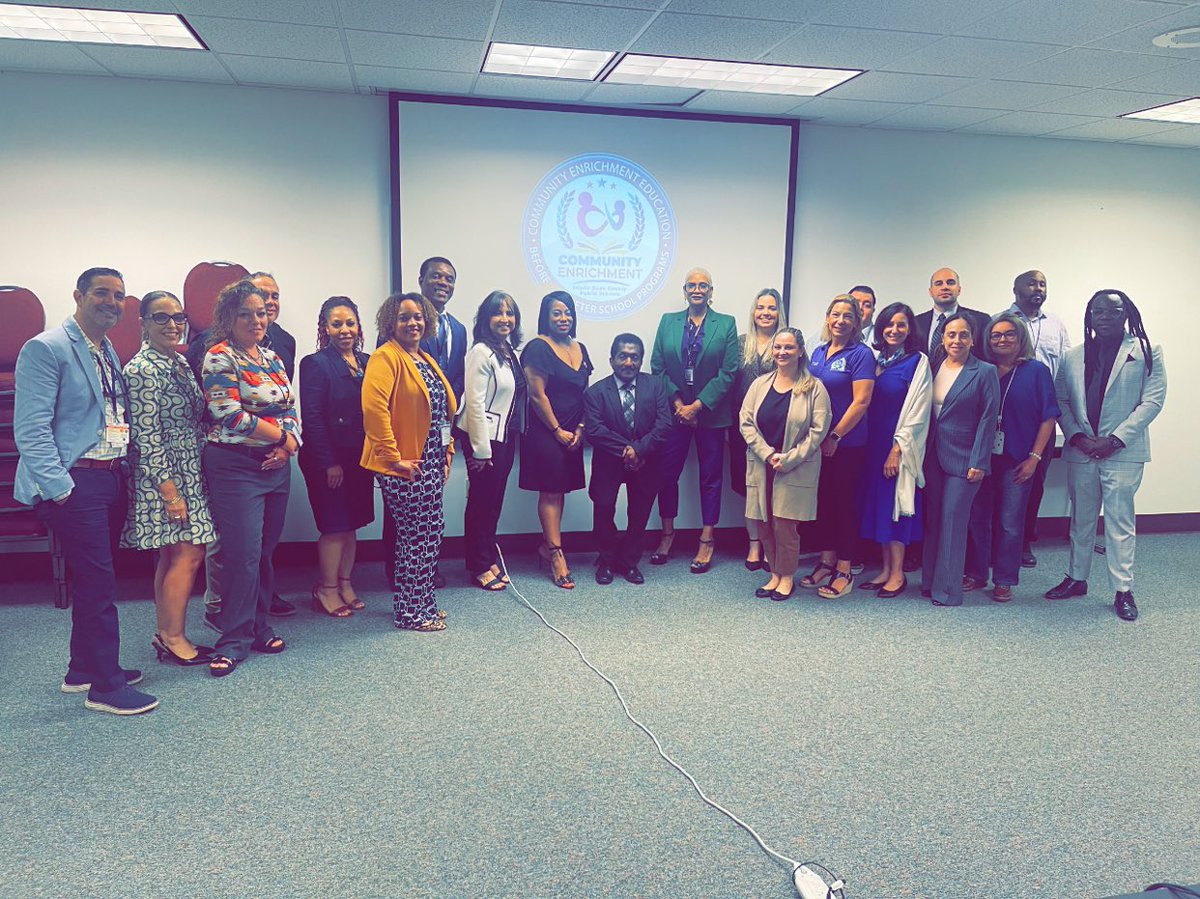 MDCPSOperations's tweet photo. “Today’s Assistant Principal of Community Education Roundtable was a deep dive into data-driven insights! Together, we explored budgetary best practices, innovative course offerings, and strategic expansion ideas to elevate enrichment across our communities. #CommunityEd #ElevatingEnrichment #ConnectCommunityEd”