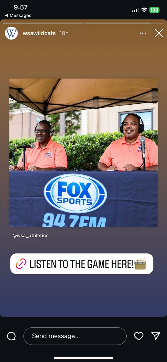 Charles McNeil (@cmcneilsports) on Twitter photo The defending eight-man Georgia High School Football Champion <a href="/wsawildcats/">Westminster Schools</a> take on the 2022 state champion <a href="/DEAEaglesFB/">David Emanuel Academy Football</a> in the Fox Sports HS Game of the Week presented by Go Big Injury Lawyers tonight 6:45 PM on waaw947.com The defending eight-man Georgia High School Football Champion <a href="/wsawildcats/">Westminster Schools</a> take on the 2022 state champion <a href="/DEAEaglesFB/">David Emanuel Academy Football</a> in the Fox Sports HS Game of the Week presented by Go Big Injury Lawyers tonight 6:45 PM on waaw947.com