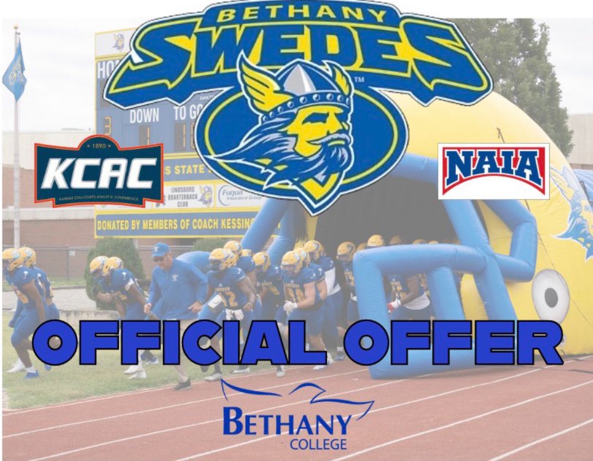 After a great conversation with Coach Grigsby I am beyond blessed to have received an offer to the Bethany College. All glory to God. <a href="/StPaulHSFB/">St. Paul Football</a> <a href="/GhostsofStPaul/">The Ghosts of St. Paul Football</a> <a href="/dlineshowtime/">DLINESHOWTIME</a> <a href="/vincentgrigsby/">Coach Grigsby</a>